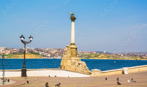 Embankment of the Black Sea in Sevastopol