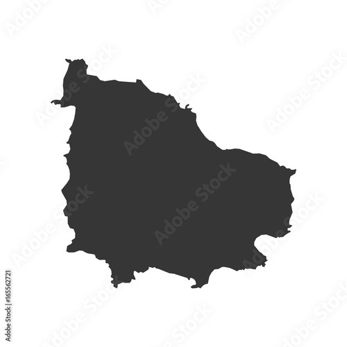 Norfolk Island map outline