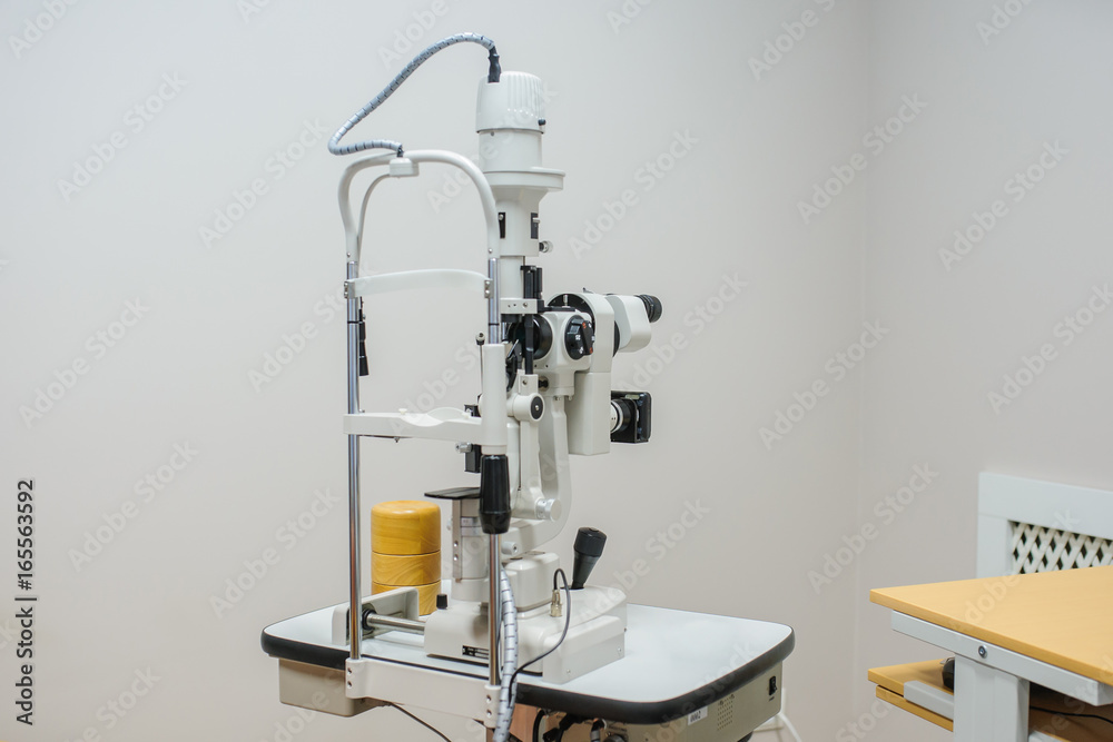 Ophthalmology clinic equipment Slit lamp examination