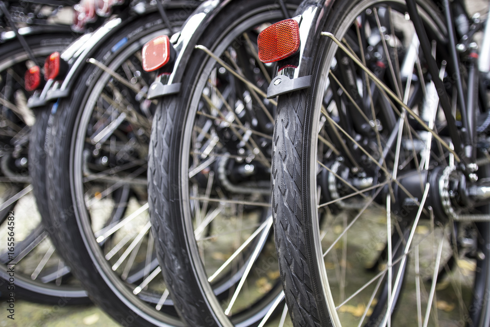 modern bicycle rent background modern bicycle rent background