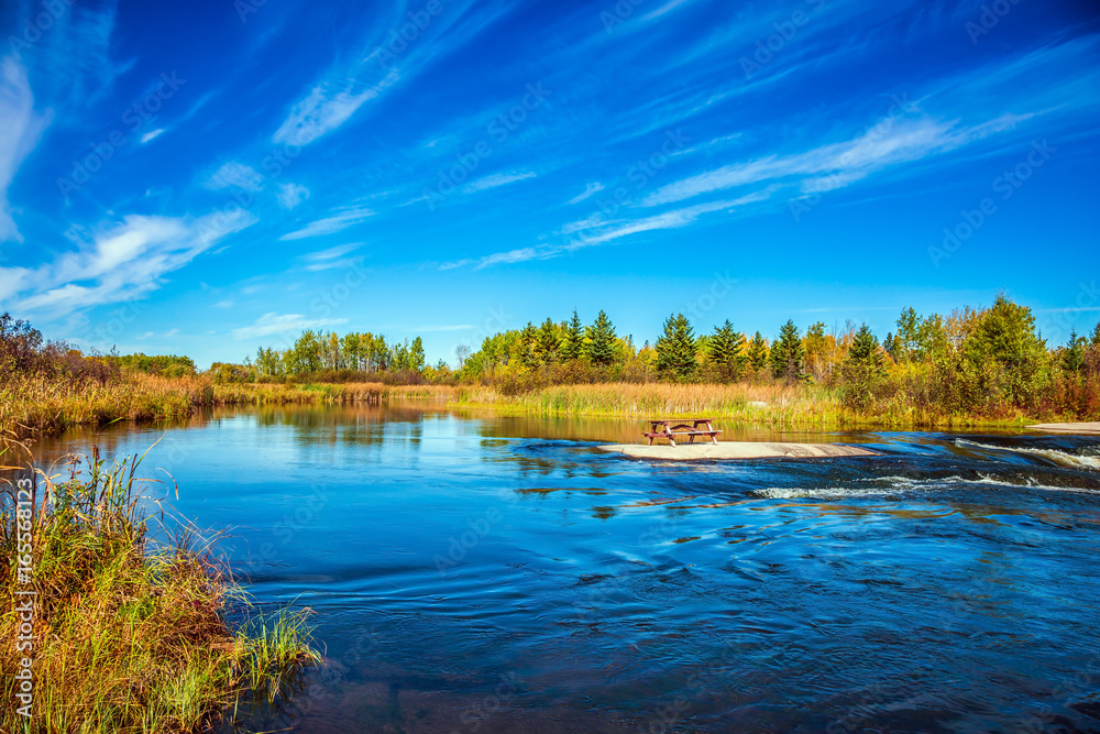 Fototapeta premium Calm Winnipeg River