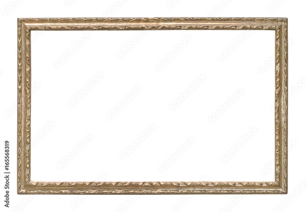 Golden frame for paintings, mirrors or photos Golden frame for paintings, mirrors or photos