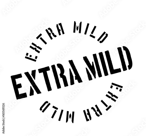 Extra Mild rubber stamp. Grunge design with dust scratches. Effects can be easily removed for a clean, crisp look. Color is easily changed.