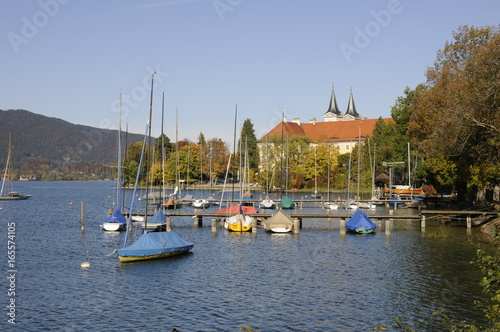 Boote am Tegernsee