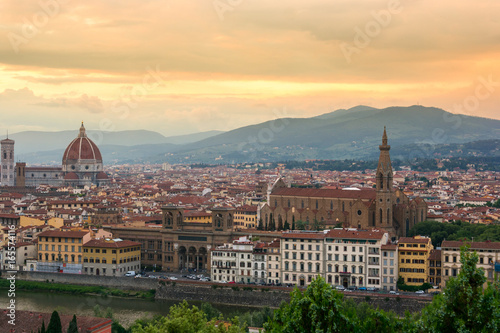  Florence on a sunset, Italy © tszabina