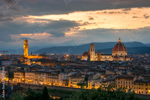  Florence on a sunset, Italy © tszabina