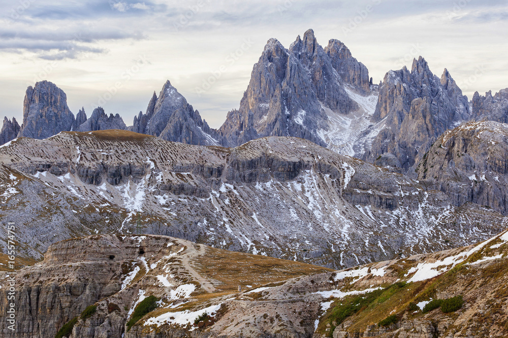 High peaks in alps