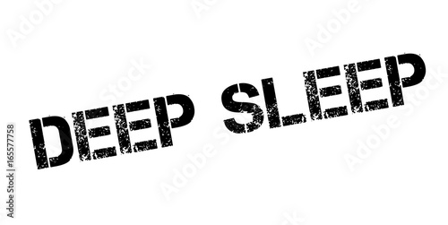 Deep Sleep rubber stamp. Grunge design with dust scratches. Effects can be easily removed for a clean, crisp look. Color is easily changed.