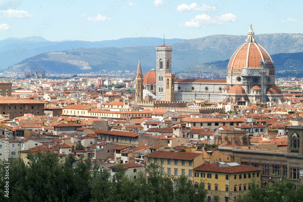 Skyline of Florence, italy