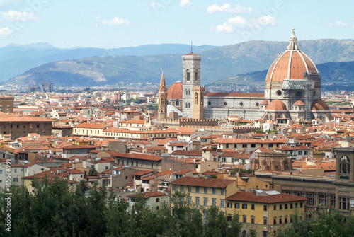 Skyline of Florence, italy
