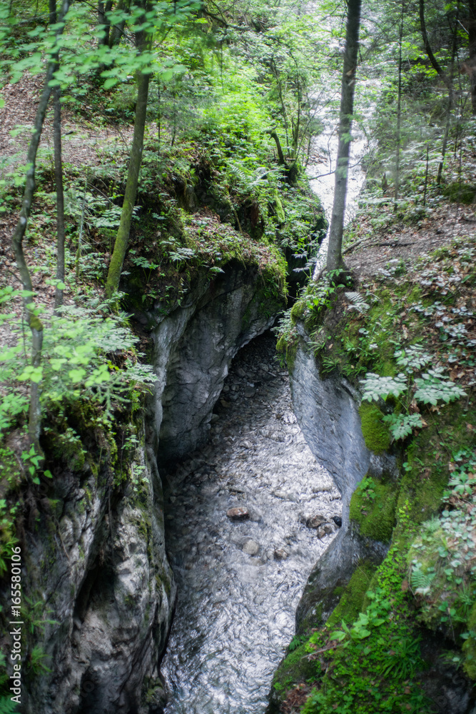 River in canyon River in canyon