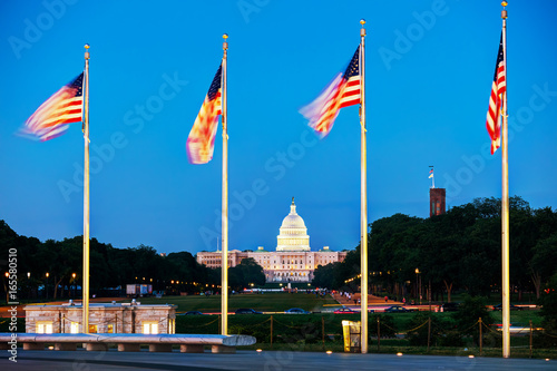 Obraz na płótnie State Capitol building in Washington, DC w salonie