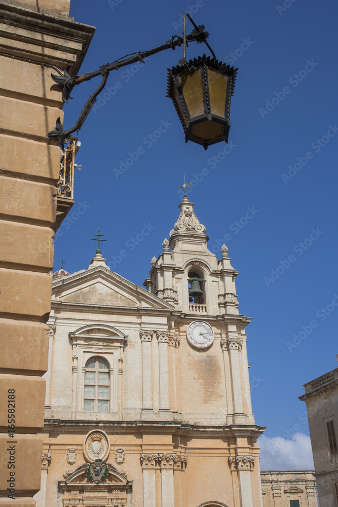 .Cathedral of St Paul, Mdina ,Malta .