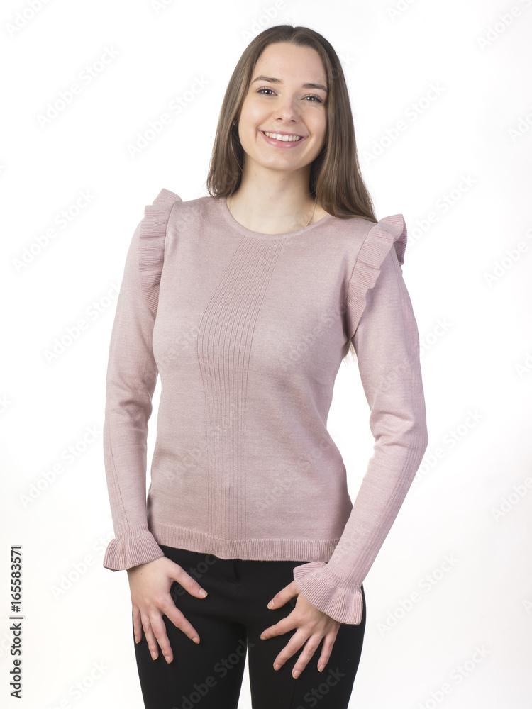 Modelo mujer joven posando Modelo mujer joven posando