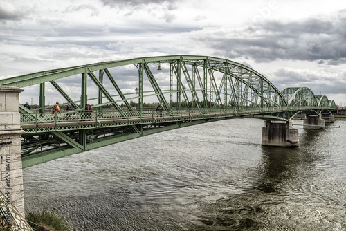 Elizabeth bridge between Hungary and Slovakia © Jaroslav Moravcik