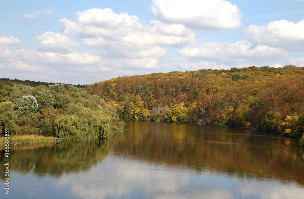  Different views of autumn scenery