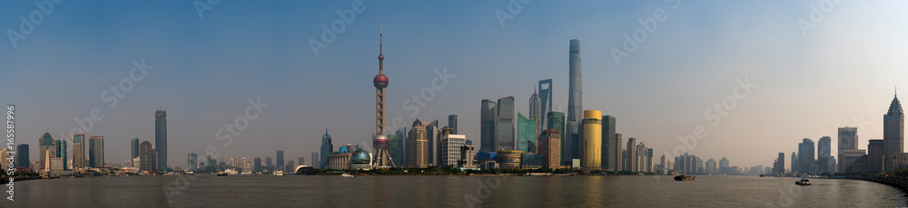 View from the bund