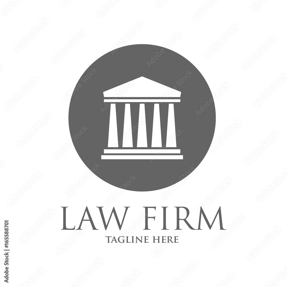 Round Law Firm Logo
