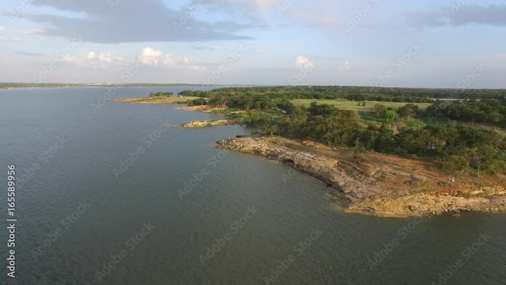 Aerial view of Grapevine Lake in Texas. Aerial view of Grapevine Lake in Texas.
