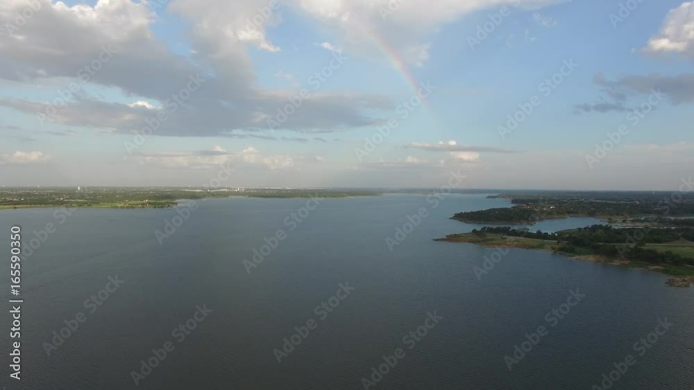 Aerial view of Grapevine Lake in Texas. Aerial view of Grapevine Lake in Texas.