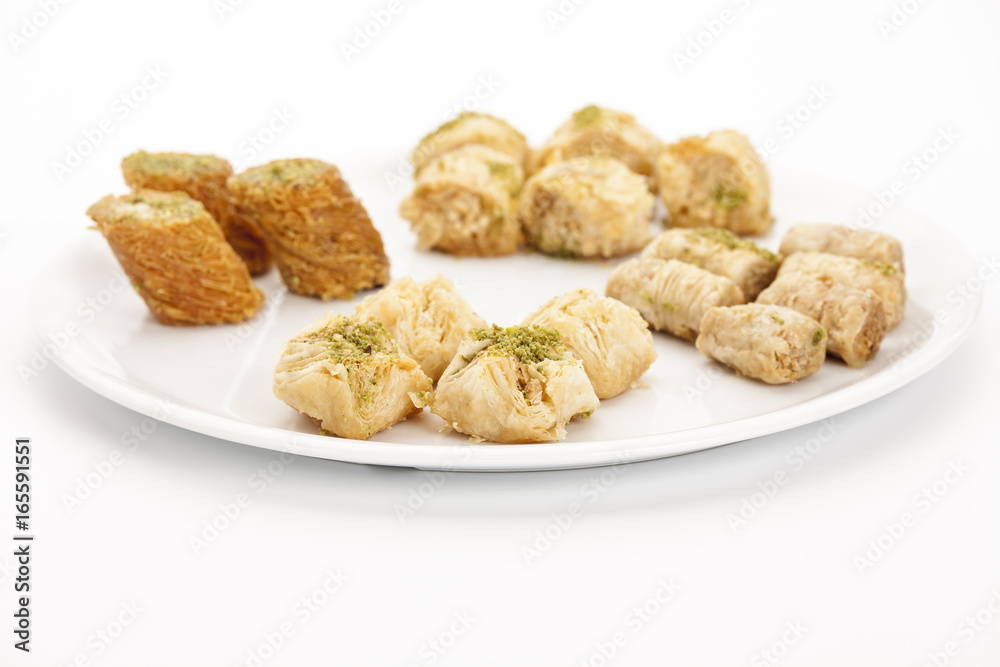 Bokaj Cashew Baklava Amidst Oriental Pastries