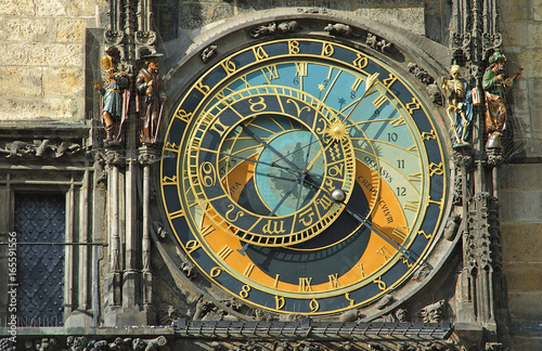 astronomische rathausuhr in prag orloj photo