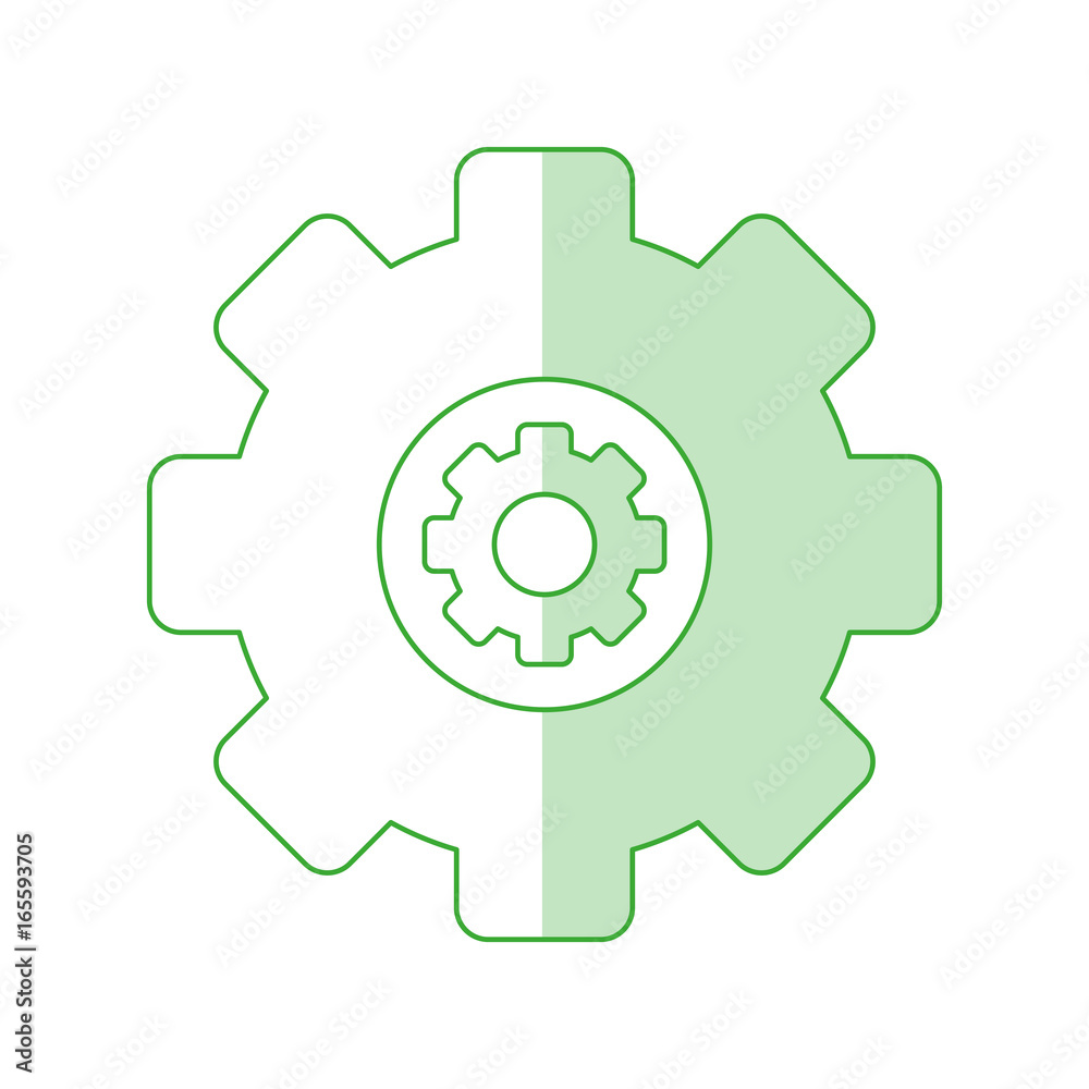 two gears icon image