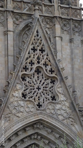 Details in der Altstadt von Barcelona Katalonien Spanien