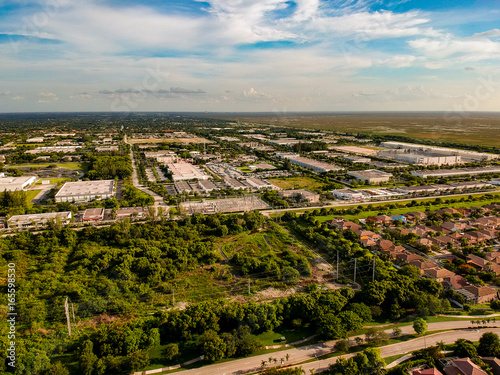 urban aerial photography south florida © Kenneth