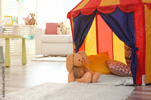 Modern interior of baby room
