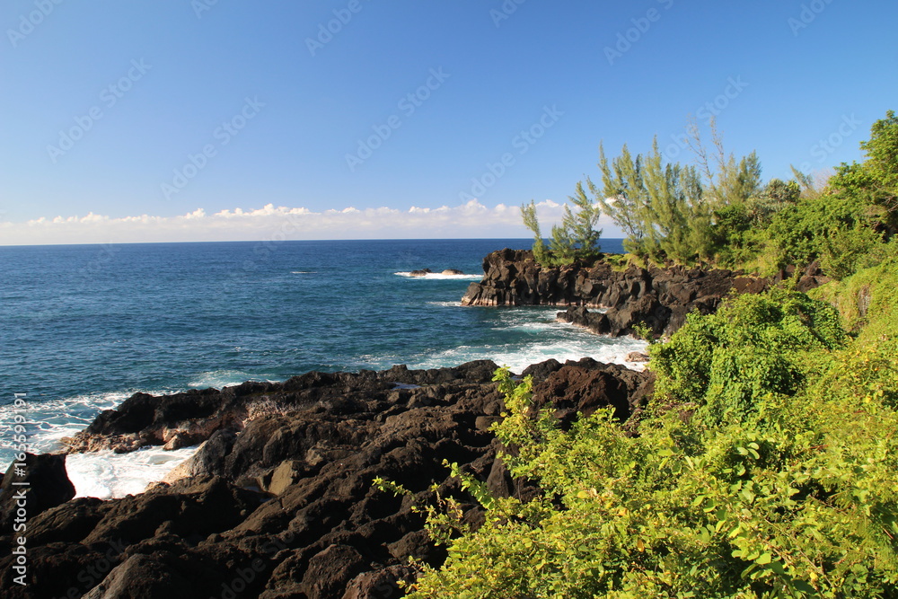 rivage à st Rose (ile de la réunion) Stock Photo | Adobe Stock