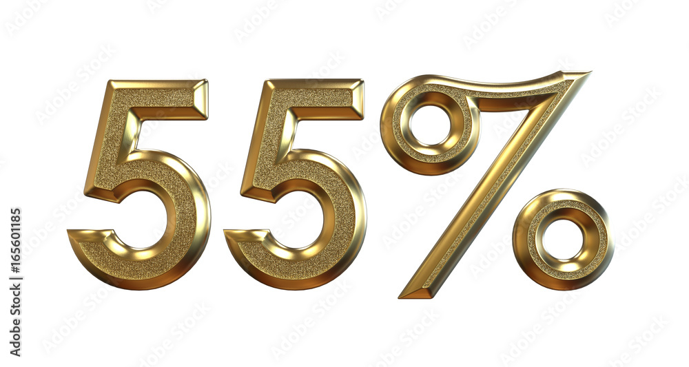 3d rendering. 55 Percent Discount 3d Sign on White Background, Special Offer 55% Discount Tag, Sale Up to 55 Percent Off, Sale Symbol, Special Offer Label, Sticker, Tag, Banner, Advertising, Badge 3d rendering. 55 Percent Discount 3d Sign on White Background, Special Offer 55% Discount Tag, Sale Up to 55 Percent Off, Sale Symbol, Special Offer Label, Sticker, Tag, Banner, Advertising, Badge