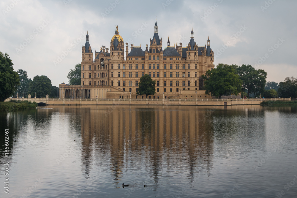 Schwerin palace facade, Germany