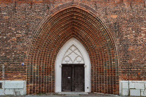 Gothic church in the historic centre of Greifswald, Germany