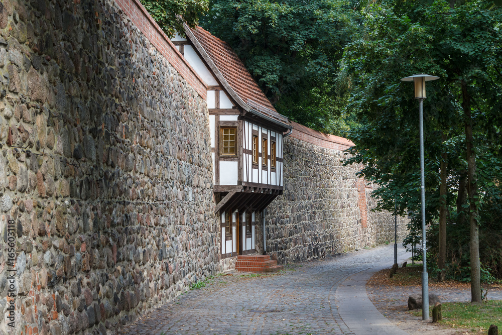 Medieval fortifications in Neubrandenburg, Germany