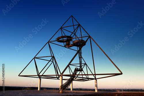 Tetraeder, Bottrop, Germany - Industry Architecture Art Tetrahedron with a viewing platform  © hnphotography