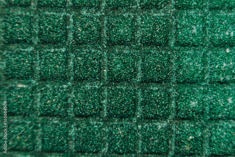 Fototapeta premium Primer plano macro de textura de una esponja de cocina