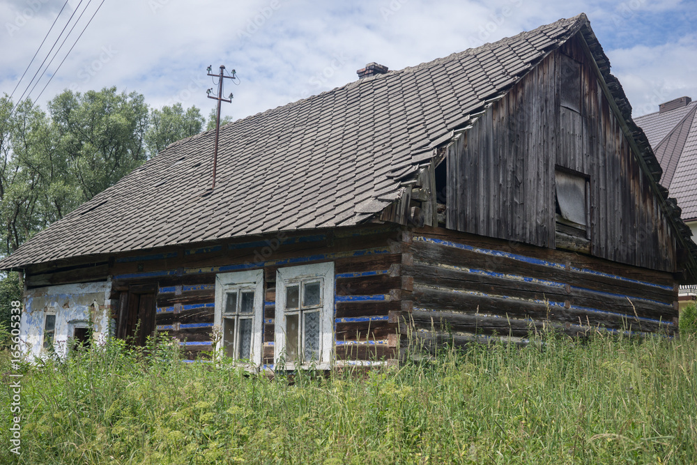 old neglected house in the country old neglected house in the country