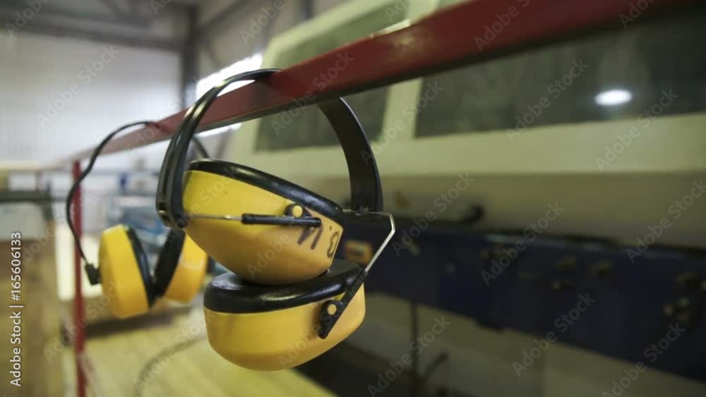 factory equipment workers headphones, atmosphere factory equipment workers headphones, atmosphere