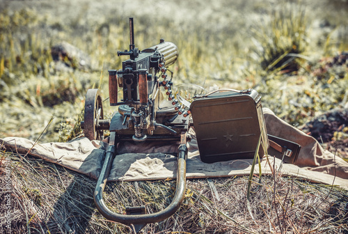 Machine gun maxim