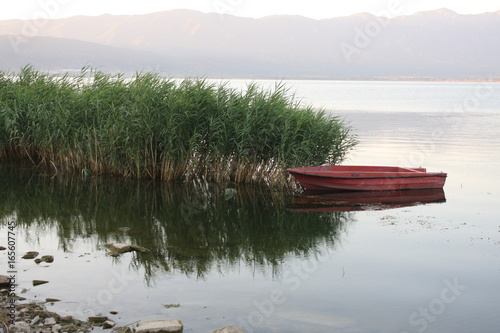 Dojran lake in Macedonia