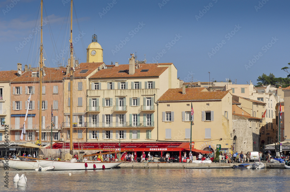 Fototapeta premium saint tropez harbour