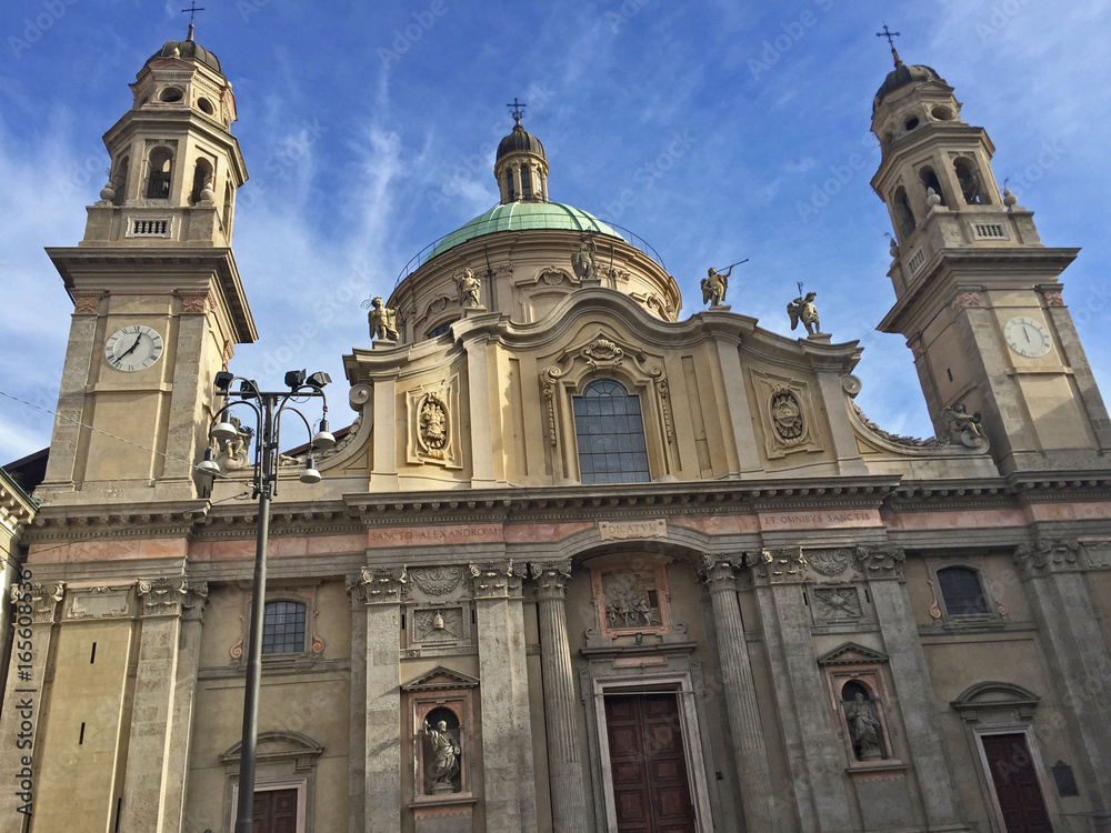 Fototapeta premium Milano, la Chiesa di Sant'Alessandro