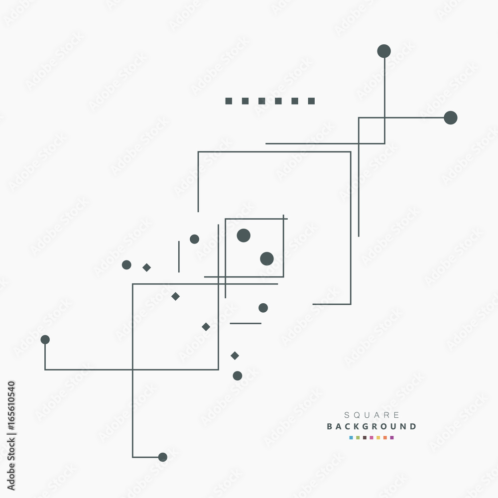 Set of vector small elements assembled into a chaotic structure Set of vector small elements assembled into a chaotic structure