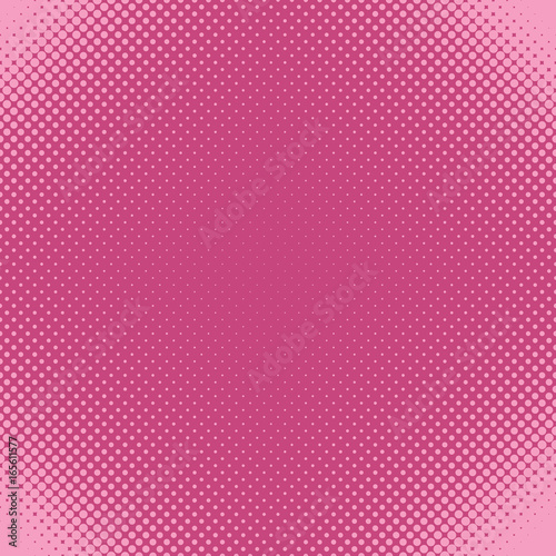 Geometrical halftone dot pattern background - vector graphic from circles in varying sizes