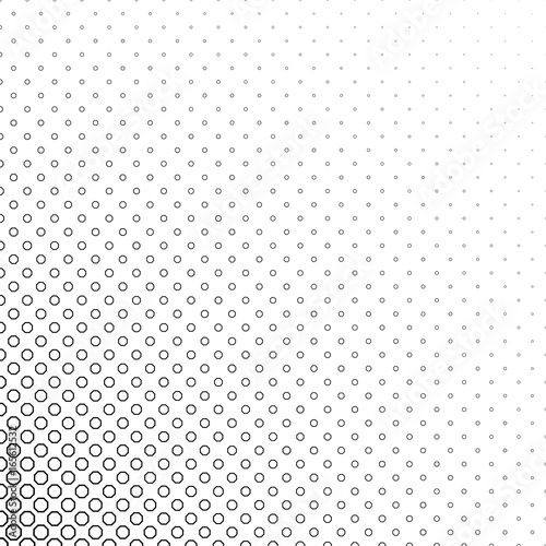 Black and white line octagon pattern
