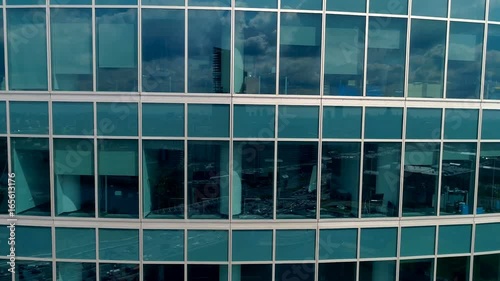 Wallpaper Mural Pan down of a skyscraper. Torontodigital.ca