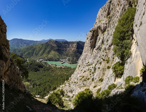 View of El Chorro