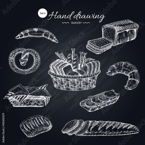 Flour Products Hand Drawn Collection