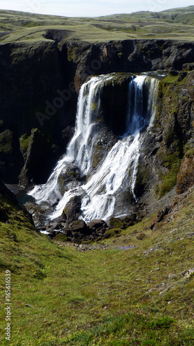 Fagrifoss Wasserfall in Island